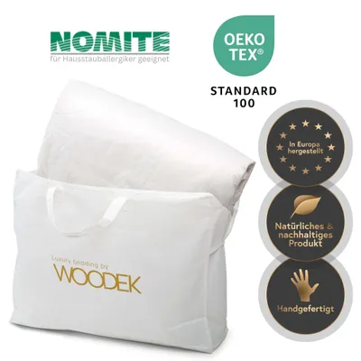 Produktbild von Woodek Luxury Bedding – Premium Warme Daunen-Bettdecke (200 x 200 cm)