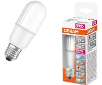 Zdjęcie produktu dla Osram LED-Lampe LED SUPERSTAR PLUS CLASSIC STICK 75 FR 11 W/4000 K E27