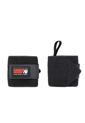 Immagine prodotto di Gorilla Wear Polsini Basic nero/rosso