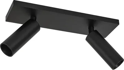 Produktbild von Arcchio Deckenstrahler Brinja Slim, schwarz, 2-flg GU10 MR11