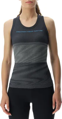 Produktbild von UYN Crossover ärmelloses Laufshirt Damen black/iron L