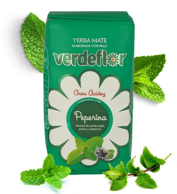 Zdjęcie produktu dla Yerba Mate Verdeflor Peperina 0,5kg (mięta poleo) 500g
