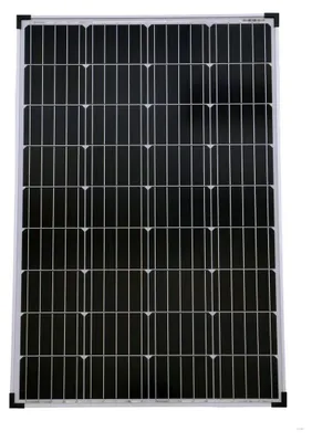Zdjęcie produktu dla Panel solarny monokrystaliczny - moc 100 W - napięcie 18 V - szerokość 67,5 cm