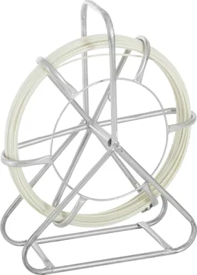 Produktbild von Einziehband Einziehspirale Einziehhilfe Röhrenschlange Kabel Kabeleinziehgerät  5mm / 50m