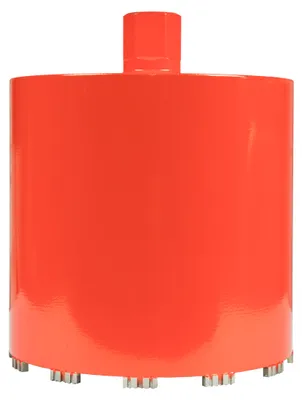 Produktbild von Eibenstock Diamant-Trocken-Bohrkrone 11/4", Ø 202 mm, 200 mm Nutzlänge, 10 Segmente