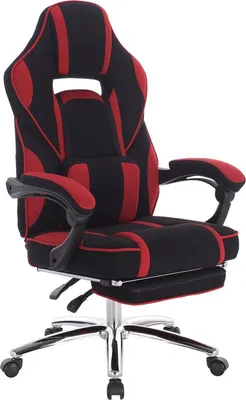 Obrázok produktu pre Gamestoel - Červená - Ergonomická - Výškovo nastaviteľná - S opierkou chrbta a podrúčkou