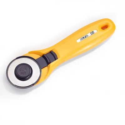 Produktbild von Prym Rollschneider "Maxi EASY" 45 mm - Millimetergenaues Zuschneiden von mehreren Stofflagen  
