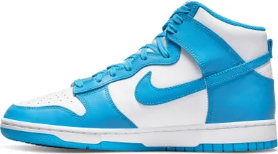 Produktbild von Nike Dunk High Retro White Laser Blue Sneaker - EU 49.5