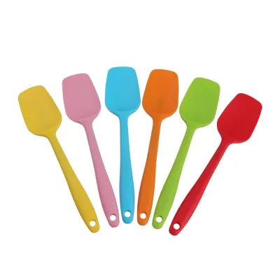 Produktbild von Hochwertiger Silikonlöffel Kuchen Kitt Spatel  Löffel Löffel Utensil