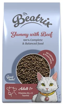 Imagen del producto de Alimento para perros adultos Beatrix, sabor a ternera, 10 kg