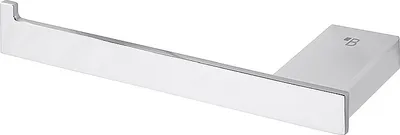 Produktbild von BIA Papierrollenhalter links Messing Chrom 179x28x61 mm für Bad & WC >> zum Bohren