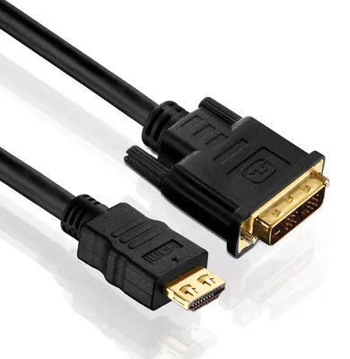 Obrázek produktu pro PureLink PI3000-005, 0,5 m, HDMI Typ A (standardní), DVI-D, Samec, Samec, Přímý
