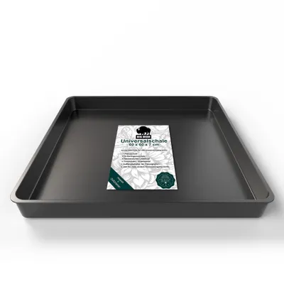 Produktbild von BigDean Allzweckwanne 60x60x7cm ideal als Grillrost Wanne, Kotwanne oder Mörtelwanne – hochwertige Kunststoff Wanne