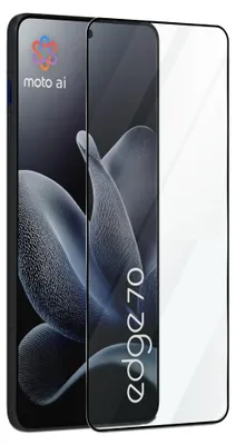 Produktbild von 1-Pack Motorola Edge 70 Displayschutzfolie - Gehärtetes Glas 9H - Super Qualität 3D