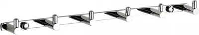 Produktbild von Mexen Handtuchhaken mit 6 Haken, Chrom - 709166-00