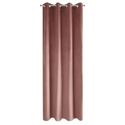 Produktbild von Eurofirany 355017, Durchscheinend, Pink, Einfarbig, Polyester, Öse, 215 g/m²