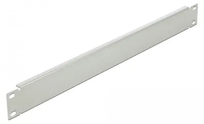Produktbild von DELOCK 19" Netzwerkschrank Blindabdeckung 1 HE grau