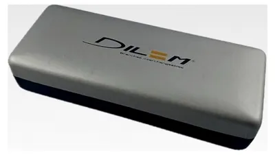 Produktbild von Brillenetui für Brillen, Brillenbox zur Aufbewahrung, Hardcase aus Aluminium mit zusätzlicher Tasche für Wechselbügel