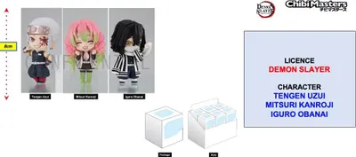 Zdjęcie produktu dla Demon Slayer - Figurka Chibimasters 8 Cm - Vol 3 "Pudełko 12 Szt.