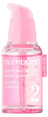 Immagine prodotto di Numbuzin No.2 Rose PDRN Siero rimpolpante al collagene 30 ml