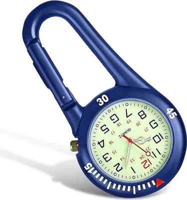 Produktbild von Karabineruhren Multifunktionale wasserdichte Karabineruhr Leuchtende Karabineruhr Unisex Krankenschwester Uhren Aufstecken Uhren für äRzte Sanitäter Sport Uhr Zu Schwesternuhr