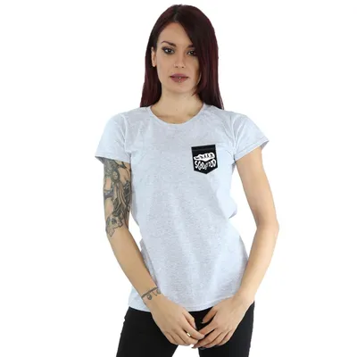 Produktbild von Scooby Doo - "Faux Pocket" T-Shirt für Damen BI38603 (S) (Schwarz)