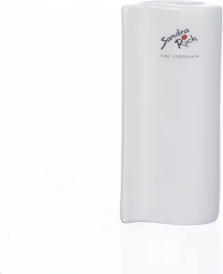 Zdjęcie produktu dla Sandra Rich Vase Solo 6,0x40,x13,0 cm weiß 6 Stück Verkaufseinheit 701958 4005632003456