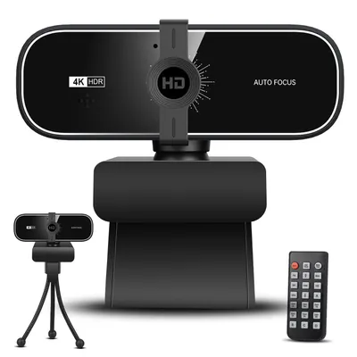 Produktbild von 4K UHD Webcam für PC,Zwei Mikrofone,Plug & Play,PC Webcam