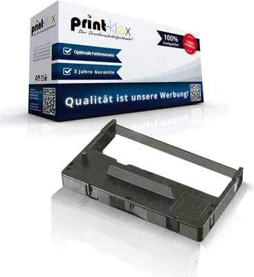 Produktbild von Kompatibles Schriftband für Epson ERC 11 Philips 8709 ERC-11-B C43S015426 Farbband Drucker Band Office Line Serie