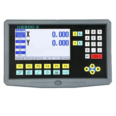 Obrázok produktu pre 2-osový LCD DRO, viacjazyčná podpora, vysoká presnosť, HS800-2