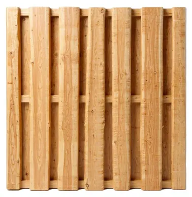 Produktbild von Ligna Gard Holz Zaun Kaprun Bretterzaun ca. 180x180cm Lärche natur Ohne Pfosten