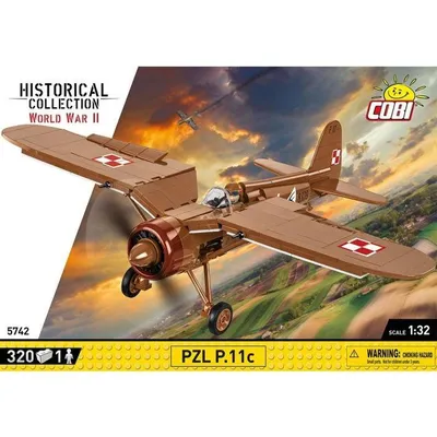 Obrázek produktu pro COBI PZL P.11c, Sada na stavění, 7 rok/roky, 320 kusů