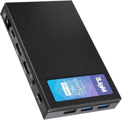 Immagine prodotto di Mini PC – Computer compatto con processore Intel Celeron di 12ª generazione, 16 GB di RAM e supporto per tre display 4K