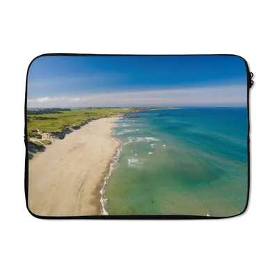 Produktbild von MuchoWow® Laptop Hülle 14 ZollMeer - Norwegen - Farben Laptoptasche - Laptoptasche - Stoßsicher - Schutzhaube