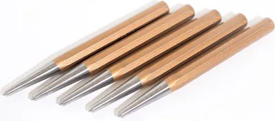 Produktbild von 5x RENNSTEIG Körner 100 mm Meißel Chrom Va…