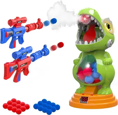 Imagen del producto de Juguetes de dinosaurios para niños de 5, 6, 7, 8 y 9 años. Juegos de disparos. Regalos de cumpleaños
