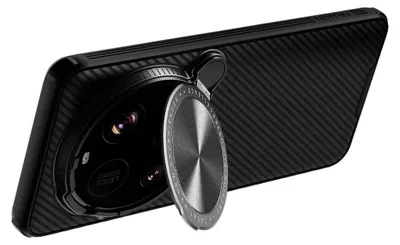 Produktbild von Handyhülle mit Kameraabdeckung für Xiaomi 15 Ultra, Nillkin CamShield Prop, Schwarz