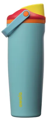 Imagen del producto de Botella de acero inoxidable Owala FreeSip Sway, 890 ml, diseño "Summer Sweetness"