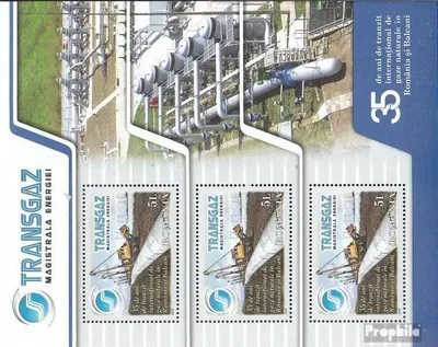 Produktbild von Briefmarken Rumänien 2009 Mi Block453 (kompl.Ausg.) postfrisch Erdgaspipline