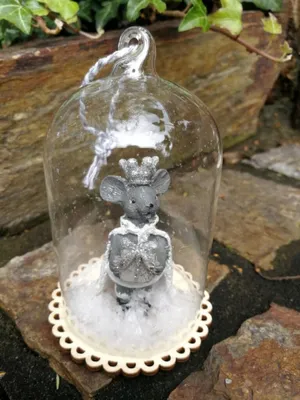 Produktbild von Christbaumkugel Glocke, Mäusekönig Rafael