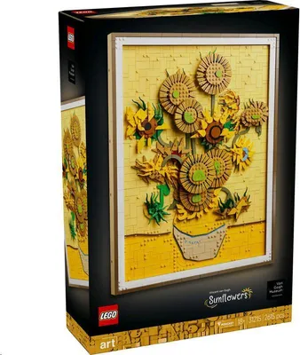 Obrázok produktu pre LEGO ART Vincent Van Gogh – Slnečnice, Stavebnica, 18 rok / roky, Plast, 2615 kusov, 3,69 kg