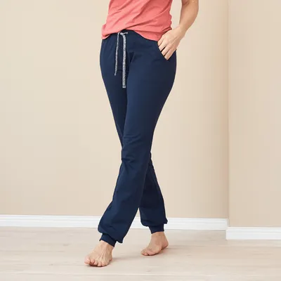Produktbild von Damen-Relax-Hose „Bea“ in Navy von Living Crafts