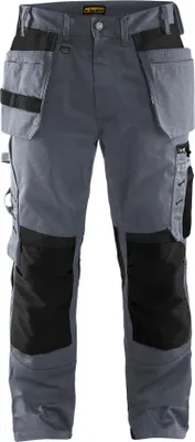 Produktbild von Blakläder Handwerker Bundhose 1555 1860 in div. Farben, Farbe:grau/schwarz, Größe:D92 (D23)