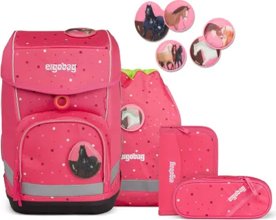 Produktbild von Ergobag Schulranzen Set 5tlg. Cubo (2021) ReitBärhof