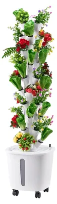 Produktbild von Hydroponisches Anbausystem, 6-stufiges Design, effiziente Pflanzenpflege, 50Pods