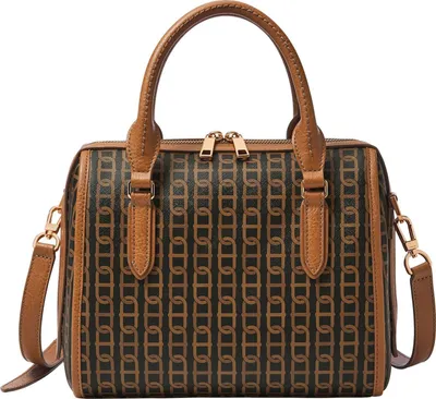 Produktbild von FOSSIL Umhängetasche Handtasche Williamson Satchel Brown Multi mehrfarbig