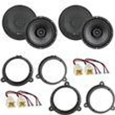Produktbild von MB QUART QX165 Lautsprecher Einbauset für Nissan Qashqai J10 J11 vorne hinten