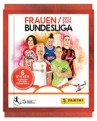 Immagine prodotto di Bundesliga femminile - 2023/2024 - Figurine da collezione - 1 busta