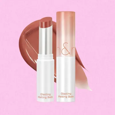 Obrázek produktu pro Rom&nd - Glasting Melting Balm - Lesklý balzám na rty - odstín 05 Nougat Sand - 3,5 g