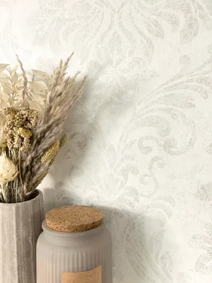 Produktbild von NEWROOM Tapete Amira Creme Vliestapete - Vintage Ornamente Struktur Germany